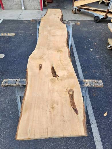 3x21x10ft Kiln Dried Juniper Slab - Great Wood Project Material
