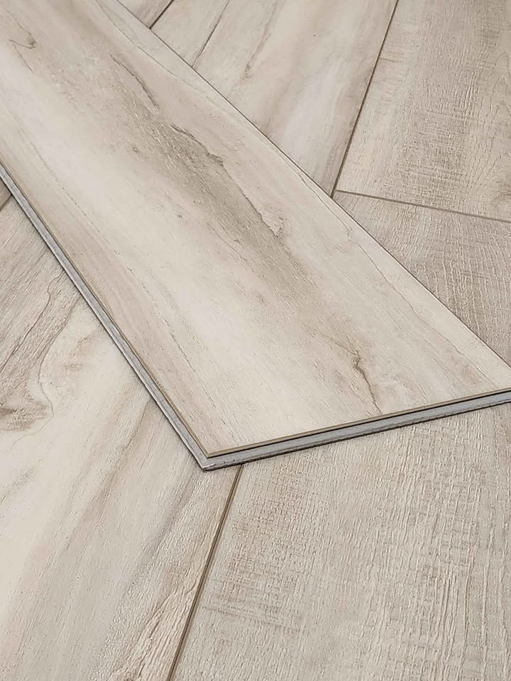 "Iced Chardonnay" ($2.95/sqft) Mohawk Founder’s Trace - 7″x48″ 6mm/20mil LVP – Waterproof Flooring, photo 1