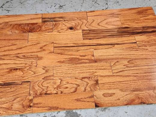 169sqft Engineered Hardwood Flooring - Oak Gunstock