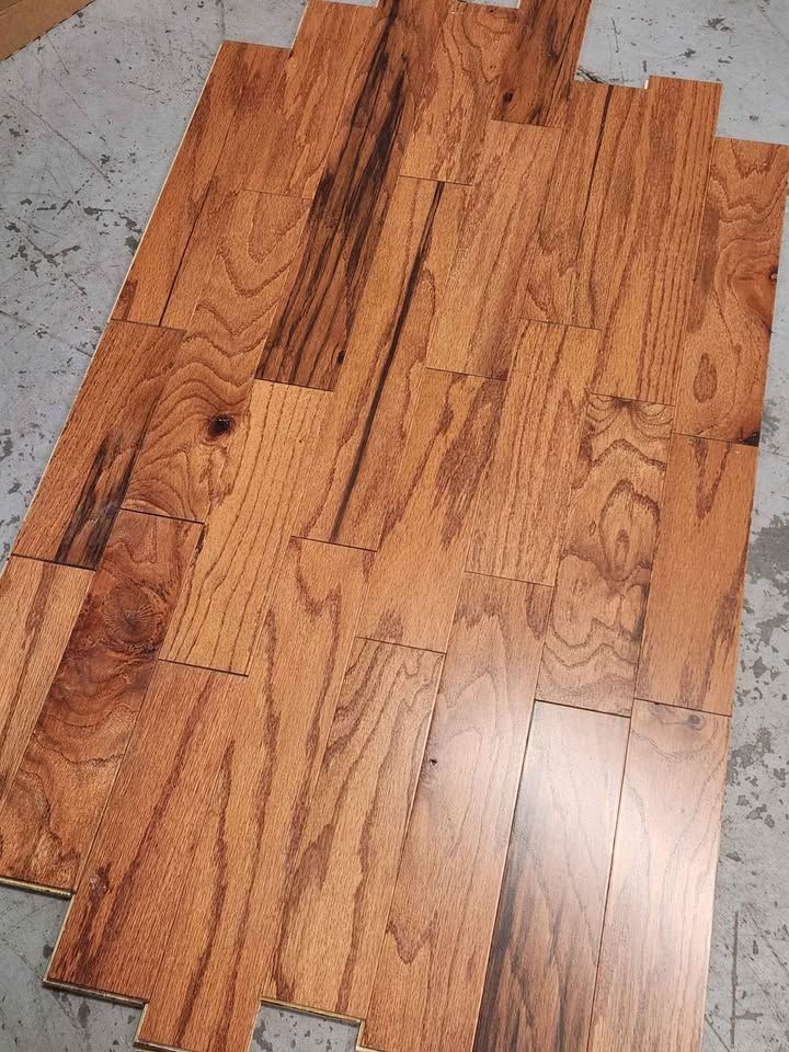 169sqft Engineered Hardwood Flooring - Oak Gunstock, photo 2
