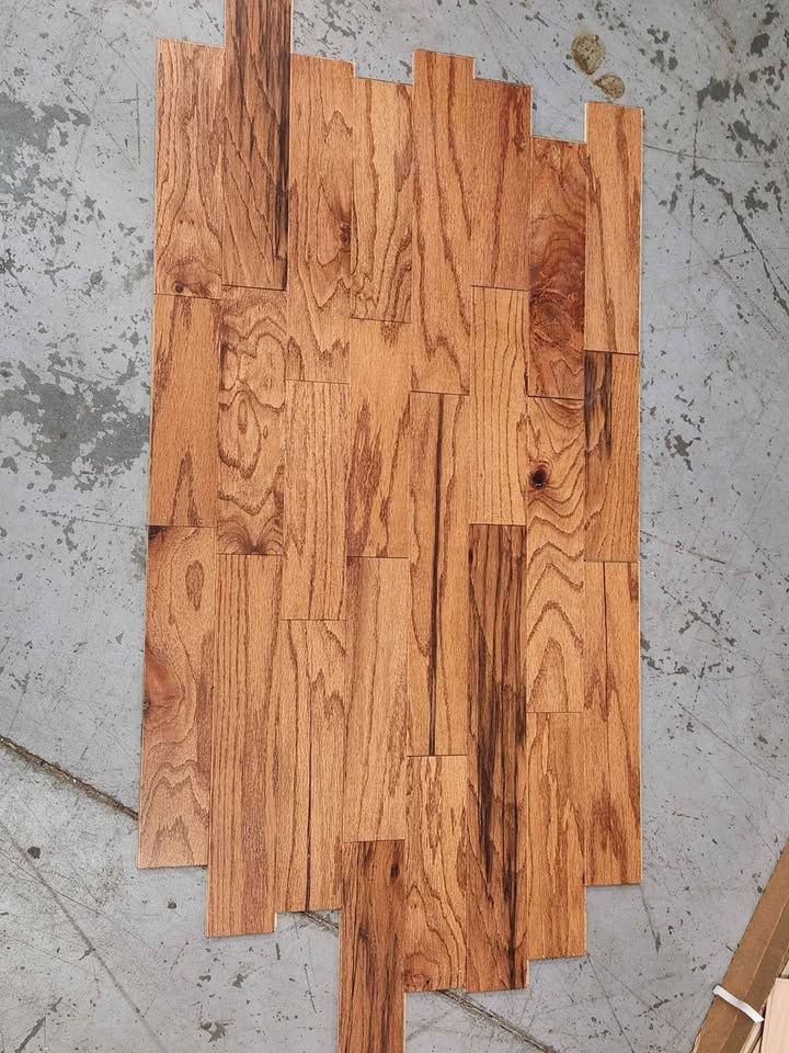 169sqft Engineered Hardwood Flooring - Oak Gunstock, photo 4