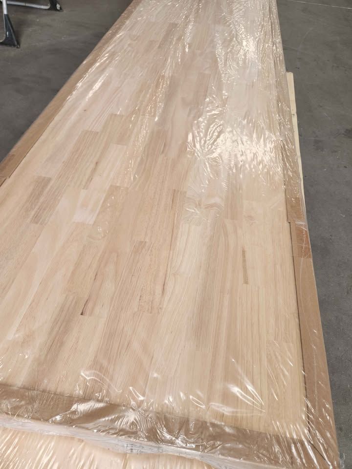 25in x 12ft Unfinished Hevea Solid Wood Butcher Block Countertops, photo 4