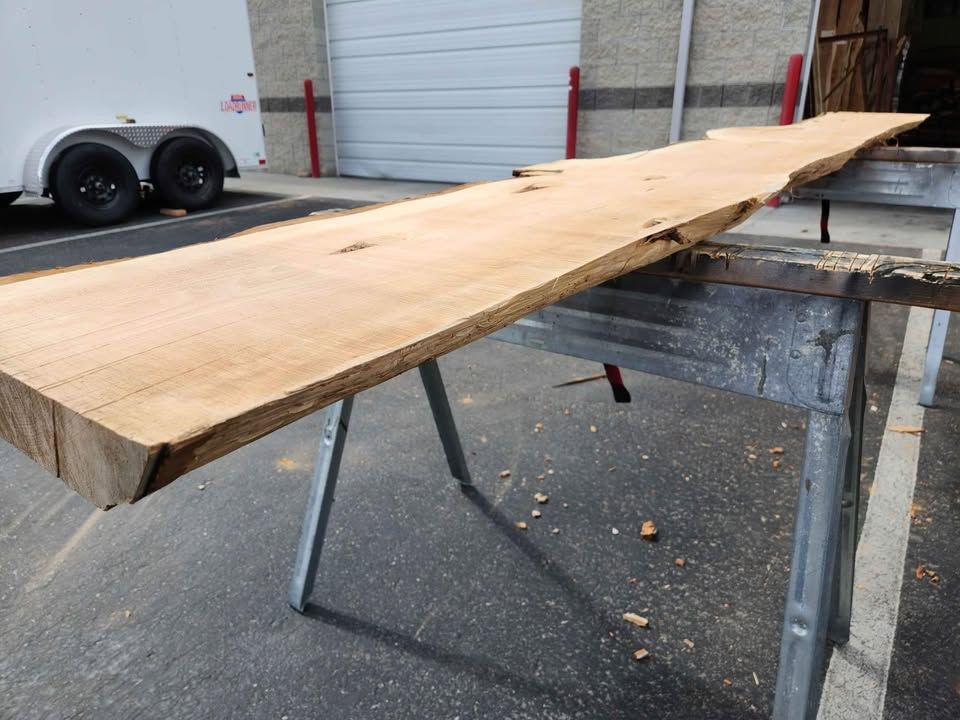 3in Kiln Dried Juniper Live Edge Slab - 3x17x11'4", photo 3