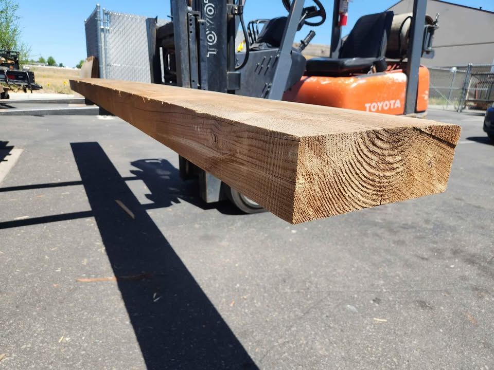 5x12x12.5ft Wood Beam Lumber Building Materials Construction, photo 2