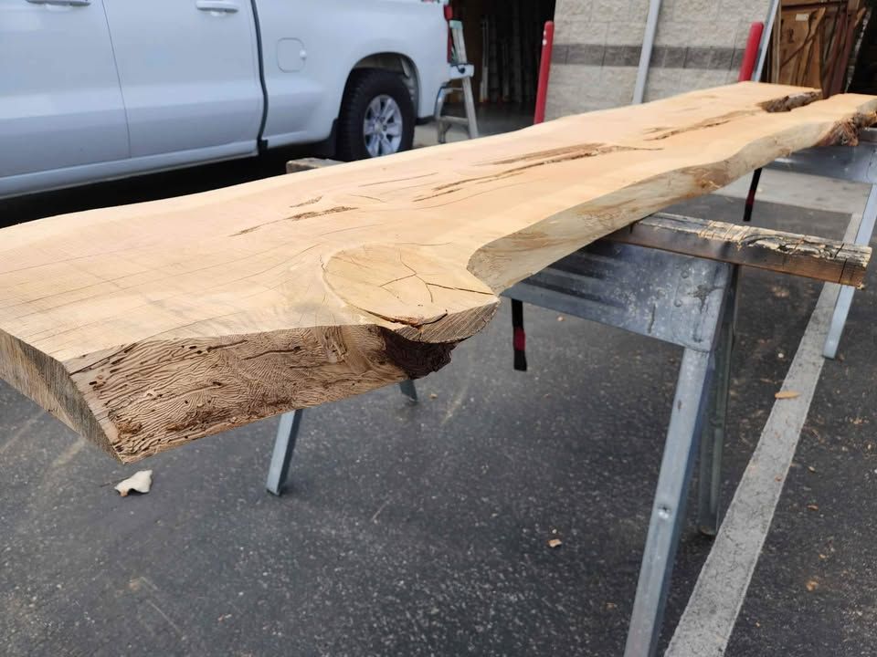 Kiln Dried 11.5ft Juniper Slab - 3x20x11.5ft Cool Epoxy Project Wood, photo 3