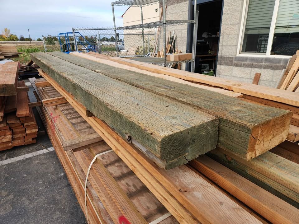 6x12x16 (2 available) Pressure Treated Beam Lumber Wood Building Materials, photo 4