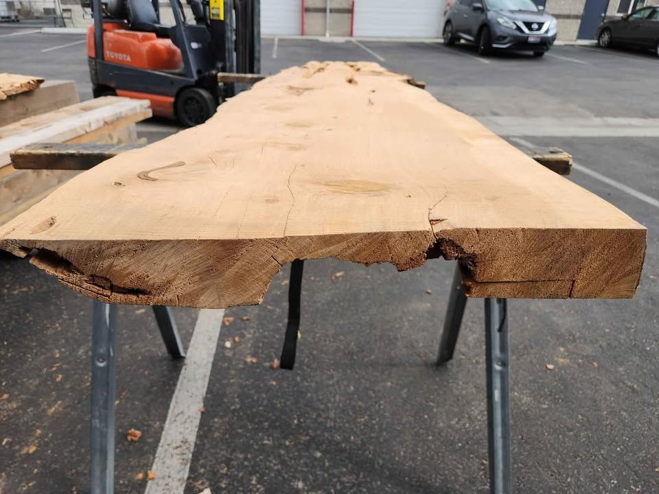 Live Edge Wood Slab - 3x22x9.5ft - Kiln Dried Juniper - Epoxy Project Material, photo 2