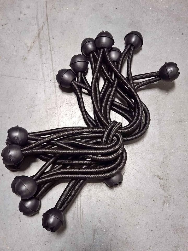 30 - 5 inch Ball Bungees - Heavy Duty Tarp Canopy Tie Down Cord ($0.17 ea), photo 1
