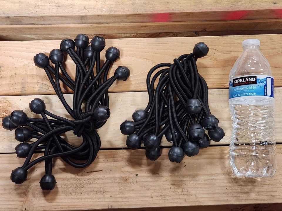 30 - 5 inch Ball Bungees - Heavy Duty Tarp Canopy Tie Down Cord ($0.17 ea), photo 2