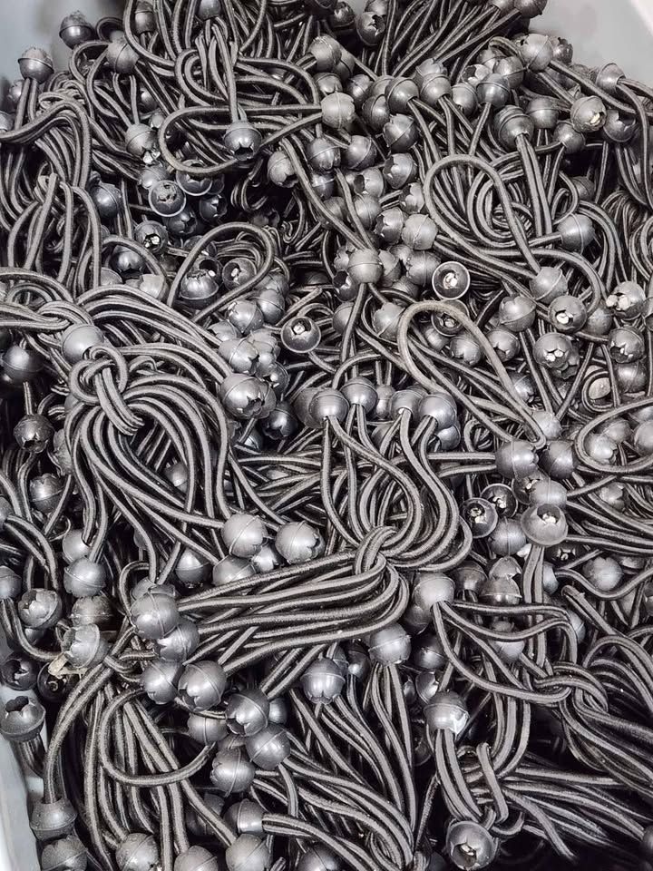 30 - 5 inch Ball Bungees - Heavy Duty Tarp Canopy Tie Down Cord ($0.17 ea), photo 3