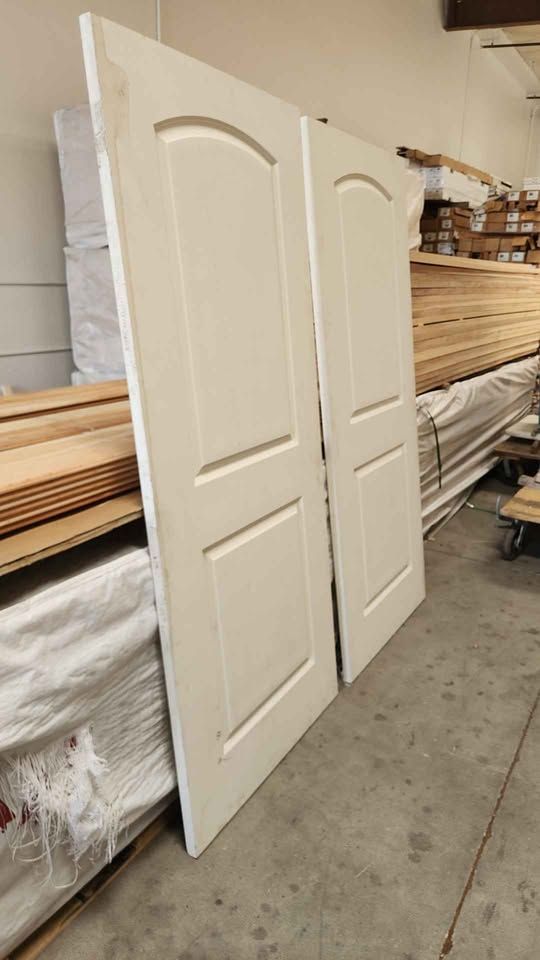 34x80 Hollow Core 2 Panel Artop Door, photo 3