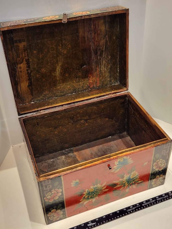 Hand Painted Ornamental Latched Box, photo 4