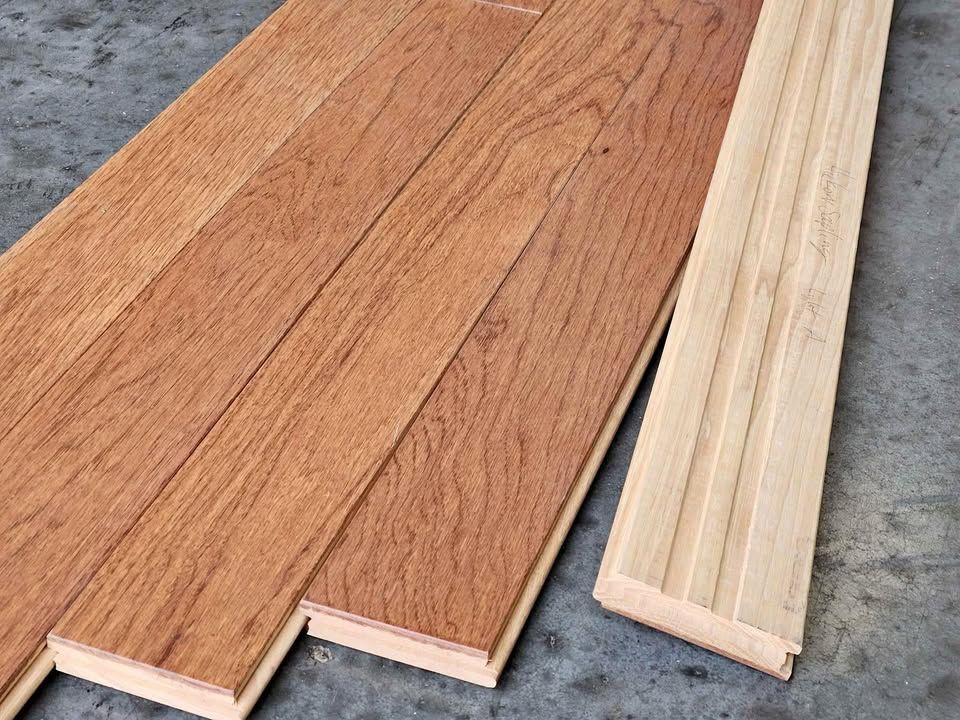 "Hickory Sapling" Mohawk 3/4 in Solid Hardwood Flooring ($3.52/sqft) 3-1/4 in width x random length, photo 1