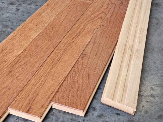 "Hickory Sapling" Mohawk 3/4 in Solid Hardwood Flooring ($3.52/sqft) 3-1/4 in width x random length