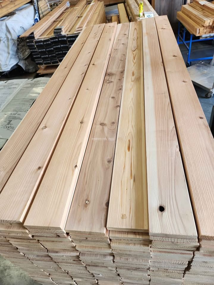 Japanese Sugi Cedar 5/4x6x12 Decking Boards ($2/lin ft, $24 per board), photo 2