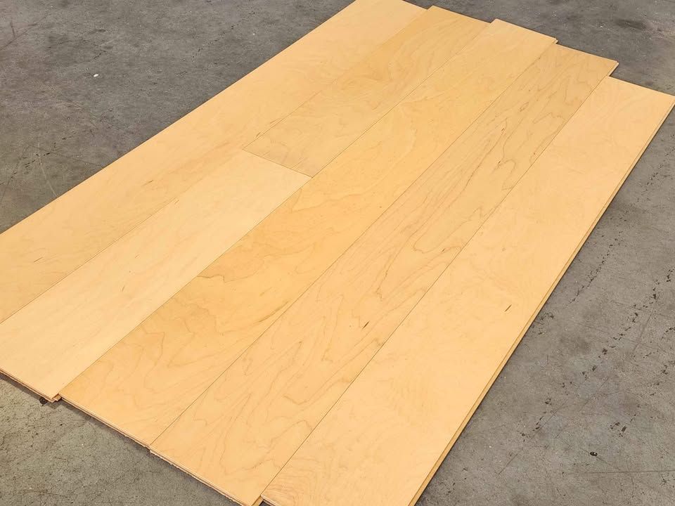 Maple Chiffon - 3/8in Engineered Hardwood Flooring, photo 4
