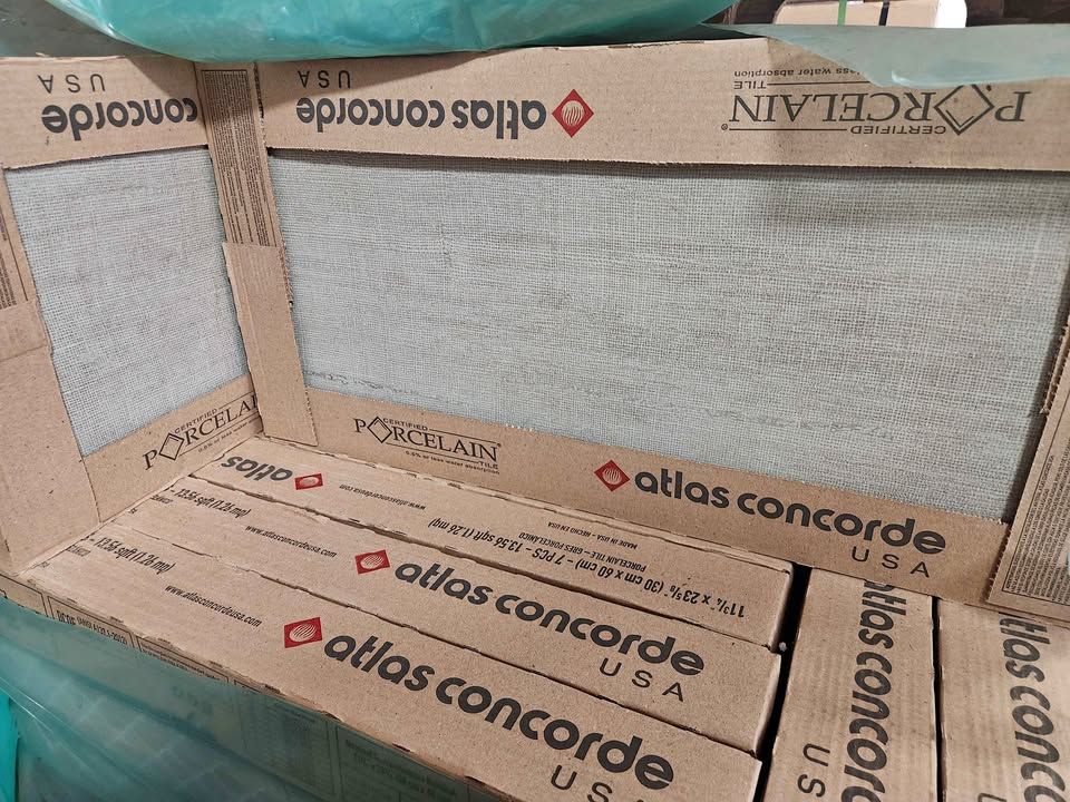 12x24x0.35 Floor Wall Tile ($1.50/sqft) Atlas Concorde - Jute Deep Fog, photo 1