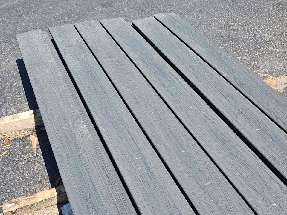 1x6 8ft & 16ft Composite Deck Board - Deckorators "Tidal Gray" ($2.05/linear ft), photo 1